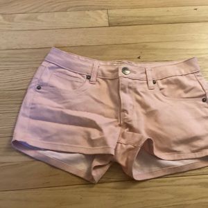 Womens pink shorts size 5